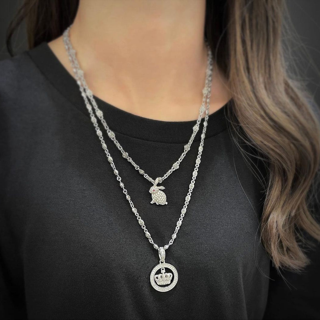 TINY CROSS CHAIN