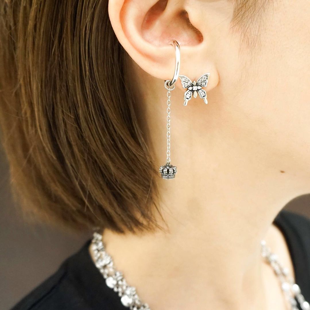 swallowtail butterfly earrings