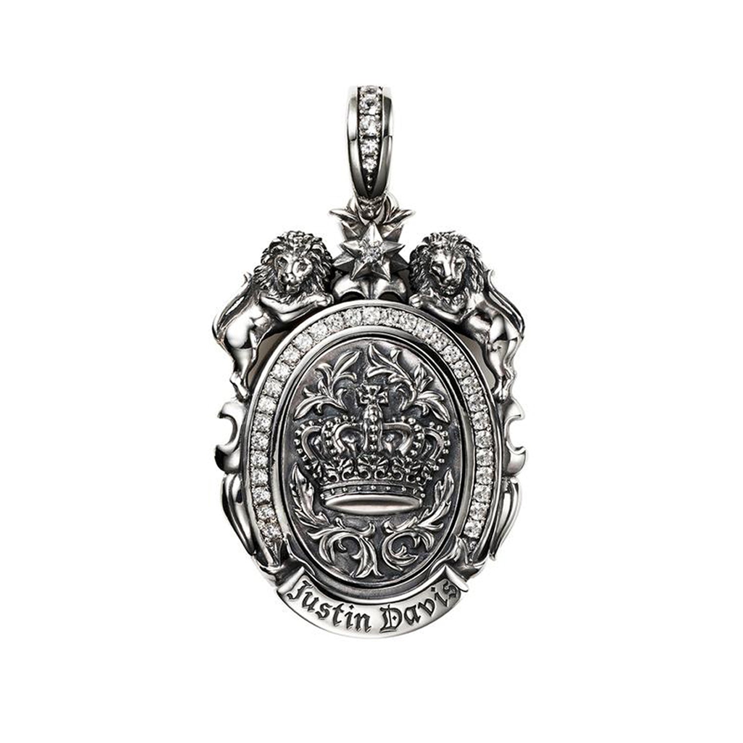 MASSIVE FURYPENDANT SILVER CAMEO