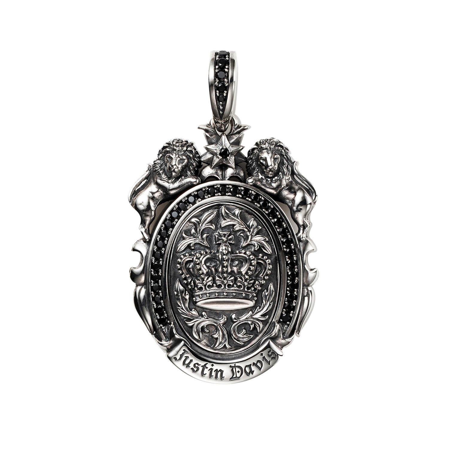 MASSIVE FURYPENDANT SILVER CAMEO