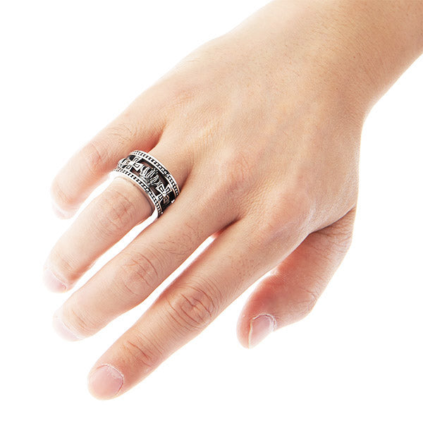 MEDIEVAL WEDDING BAND RING