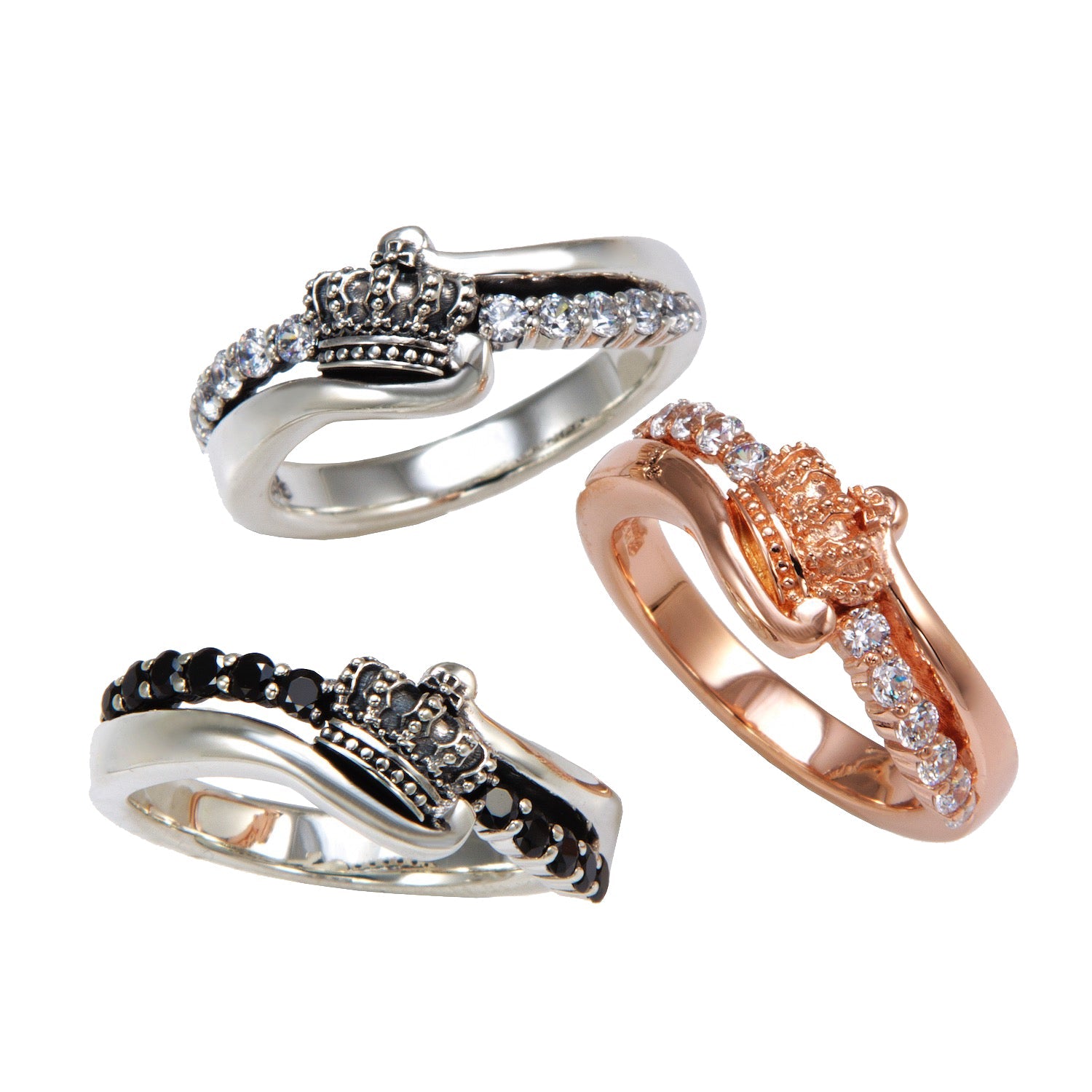 CIRCULAR CROWN RING