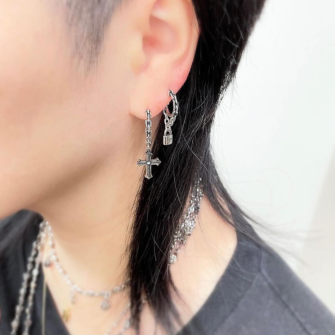 Justin Davis RITCHIE with LOCK ピアス RITCHIE with LOCK EARRING | JUSTIN DAVIS – JUSTIN DAVIS GLOBAL