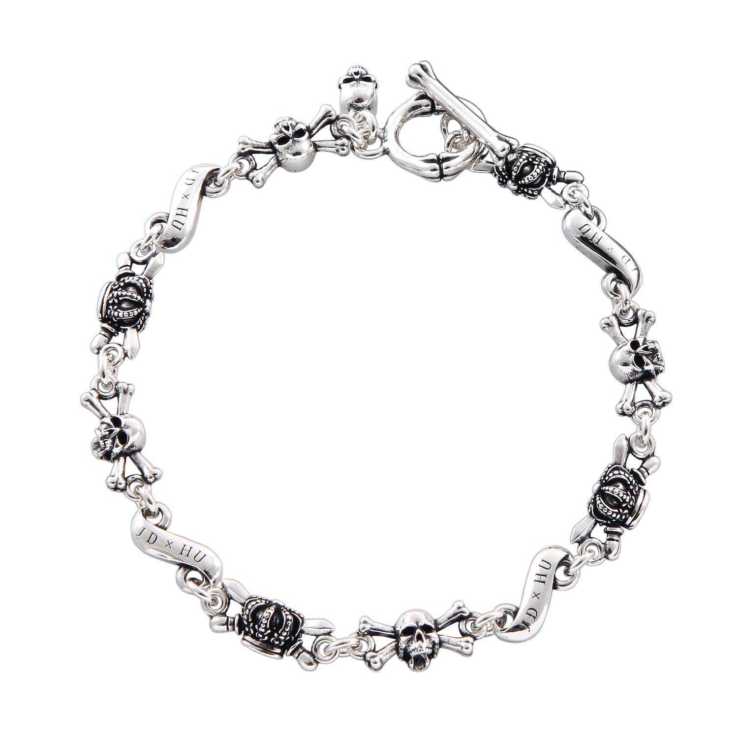 DOUBLE CROSS BRACELET