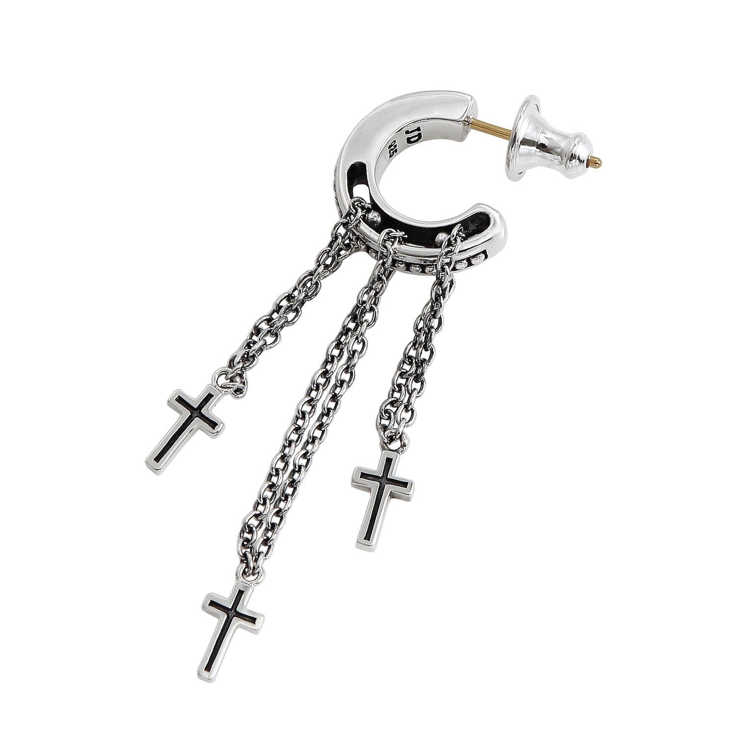 美品!ジャスティンデイビス SEJ480 DANGLING CROSS ピアス DANGLING CROSS ピアス | ジャスティン デイビス（JUSTIN DAVIS