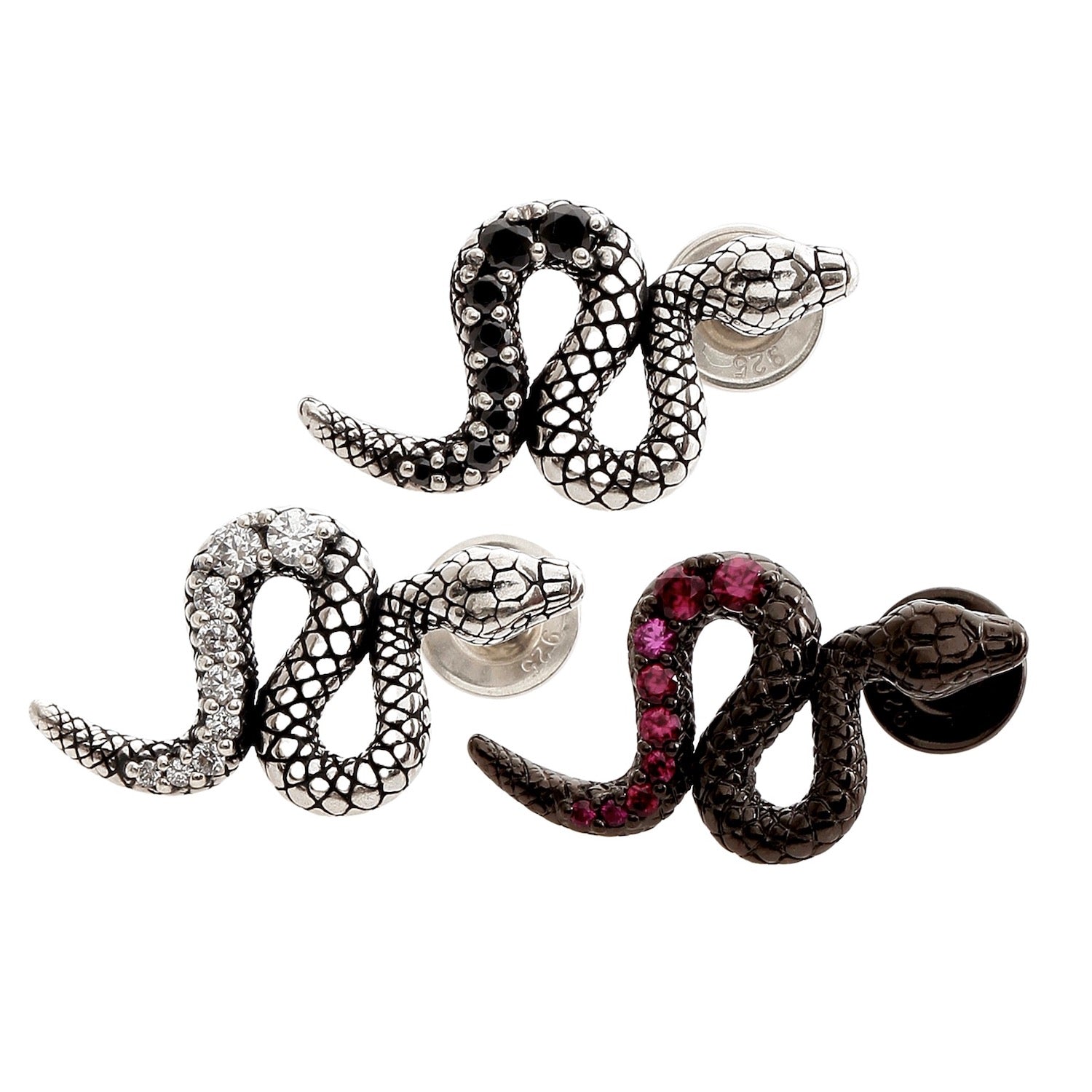 WHIP SNAKE EARRING