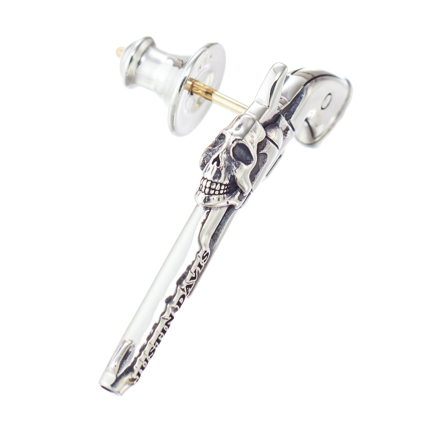 Justin Davis 　SEJ654　MADDOG EARRING VELVET REVOLVER EARRING | JUSTIN DAVIS – JUSTIN DAVIS GLOBAL