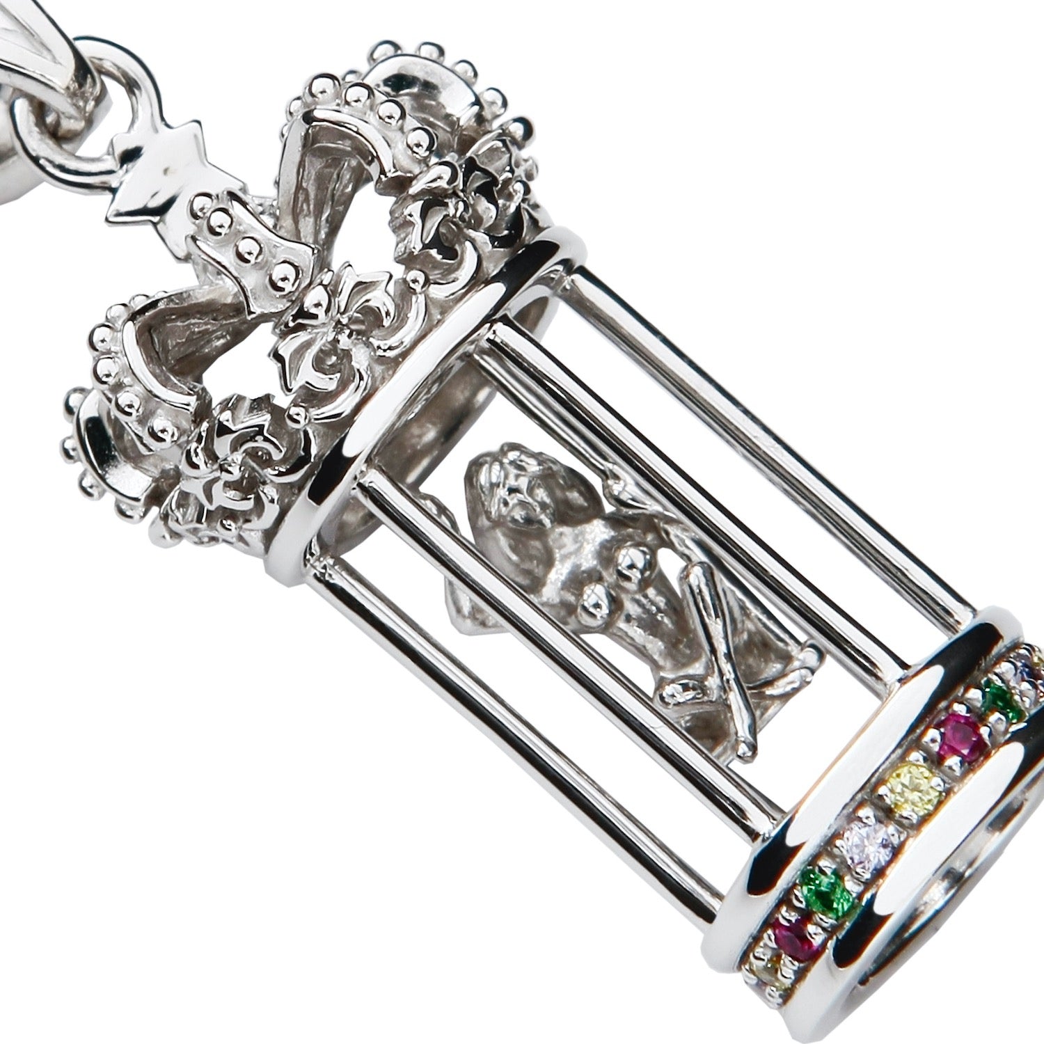 CAGED DIVA PENDANT
