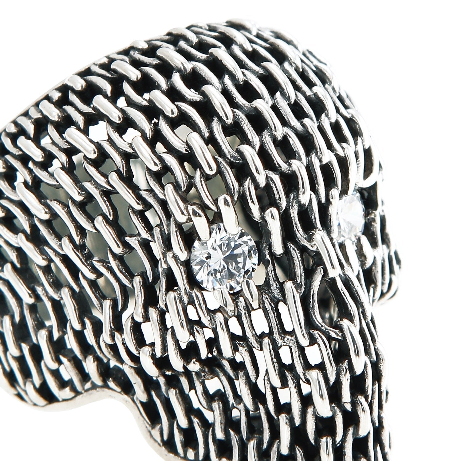 CHAIN CRANIUM RING