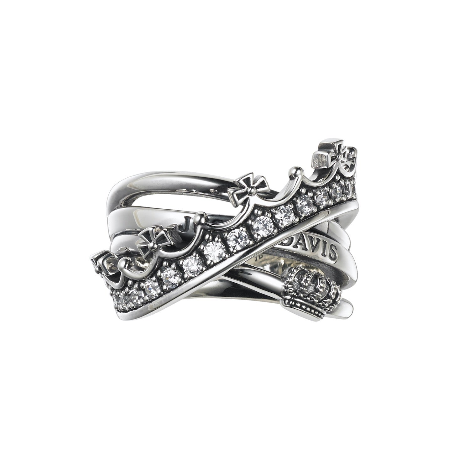 K18 Justin Davis Gold Logo Ring 17 | eBay