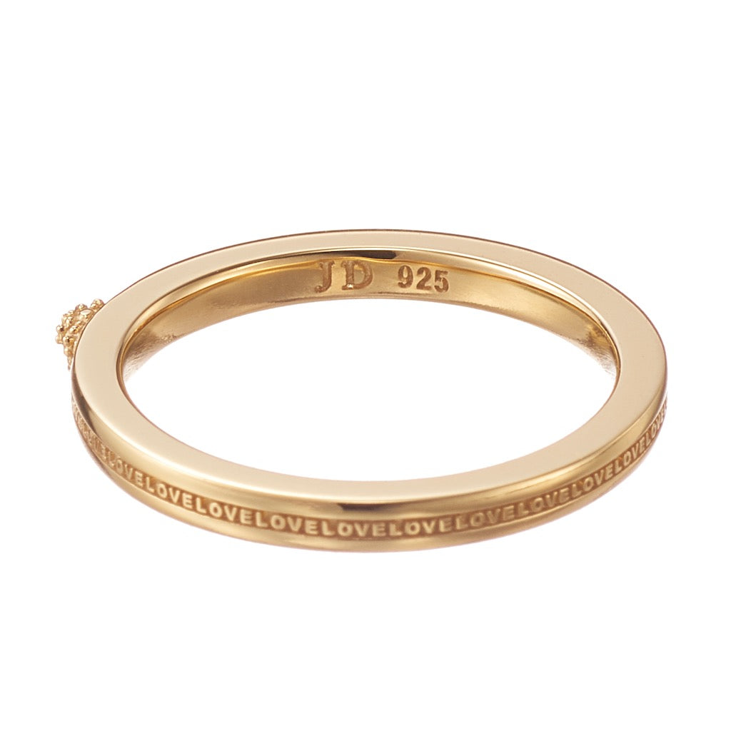 D-CIPHER RING 'LOVE'