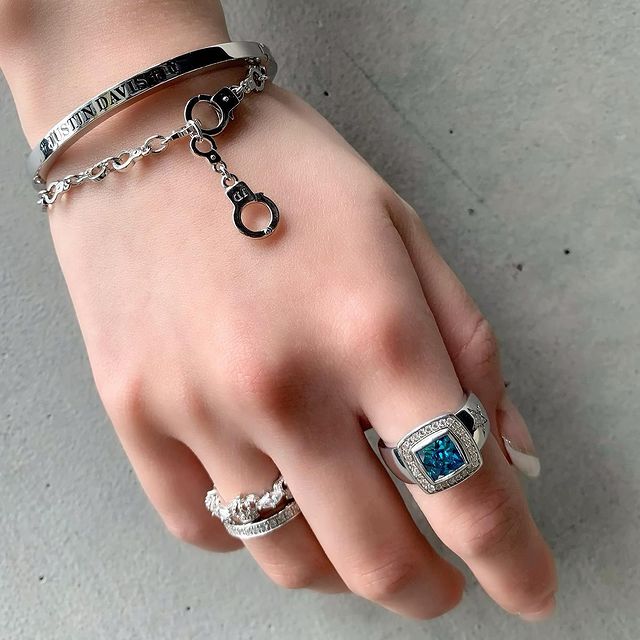 BABY M.TS RING(BLUE/PURPLE/PINK)